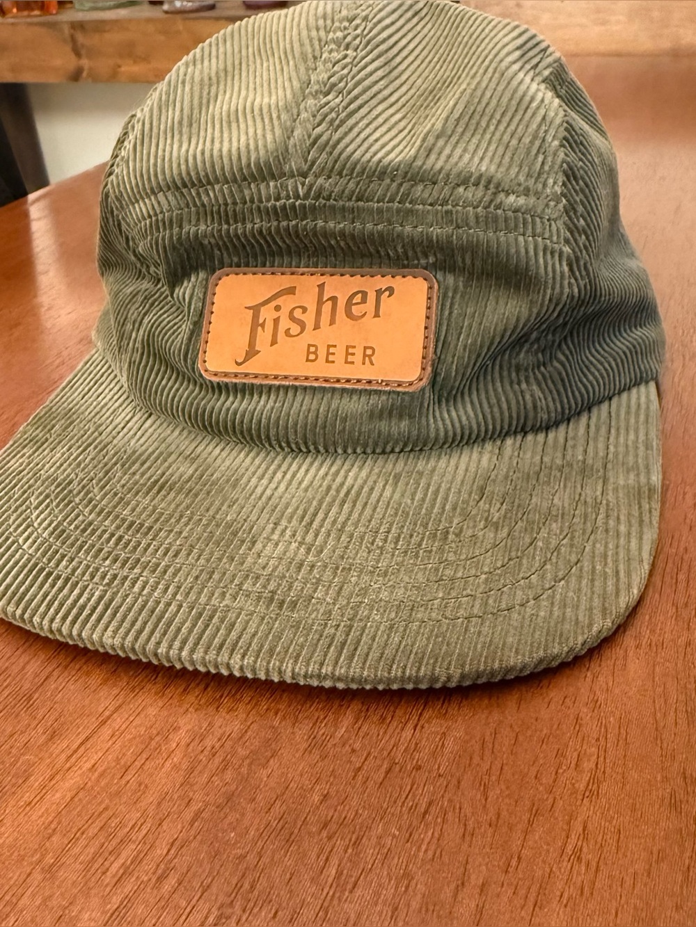 Fisher Brewing Corduroy 5 Panel Hat